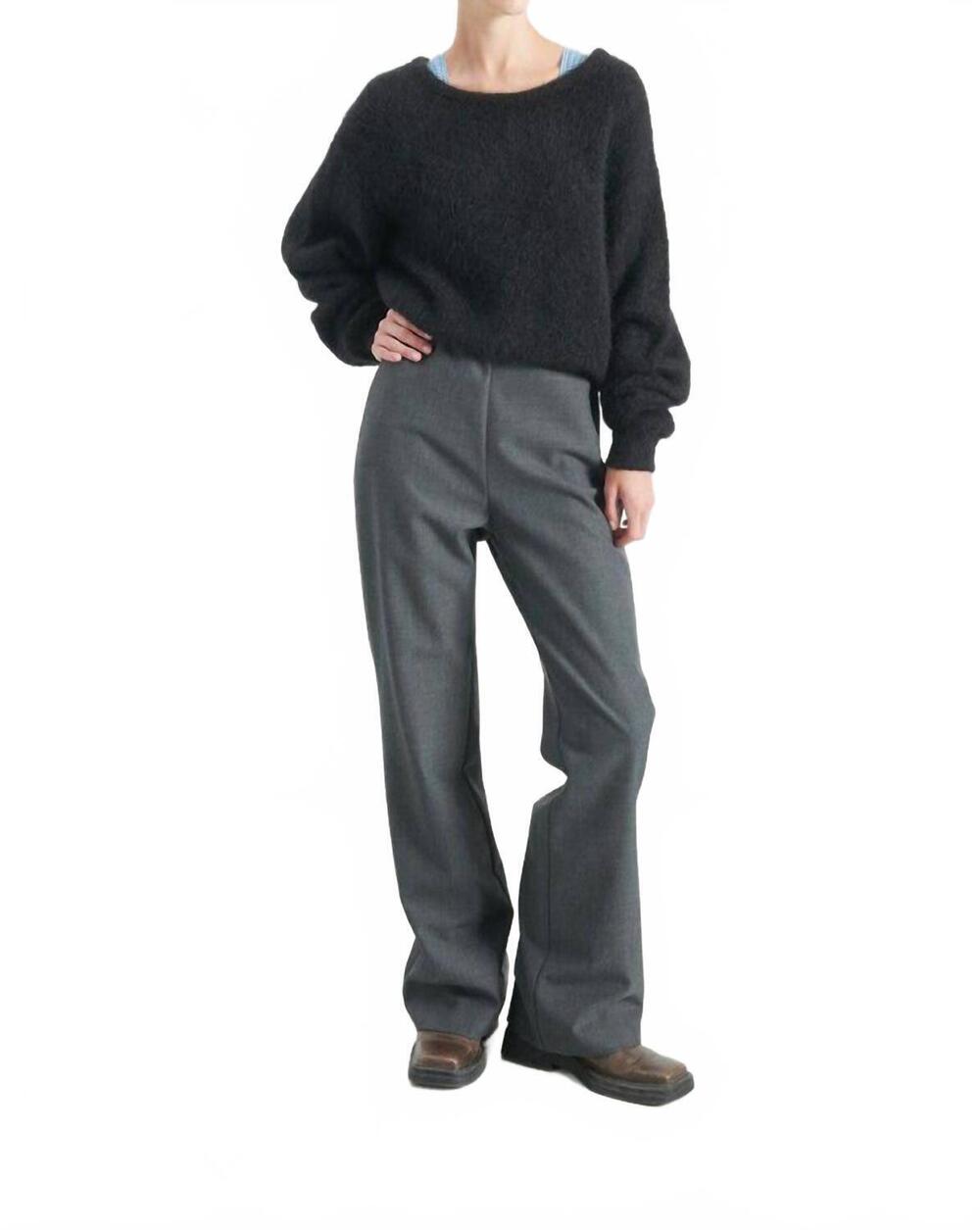 NEW AMERICAN VINTAGE niby sweater in black